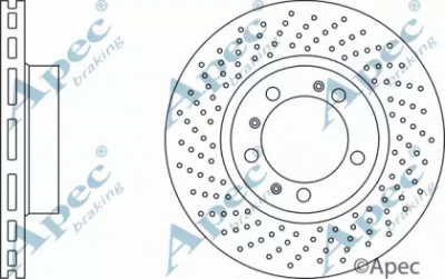 APEC BRAKING dsk3197 -  Тормозной диск